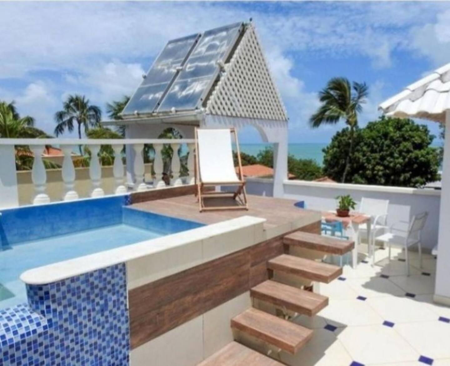 Villa Castelo Do Ceu, Casa No Centro De Pipa Vista Mar à Praia de Pipa Extérieur photo