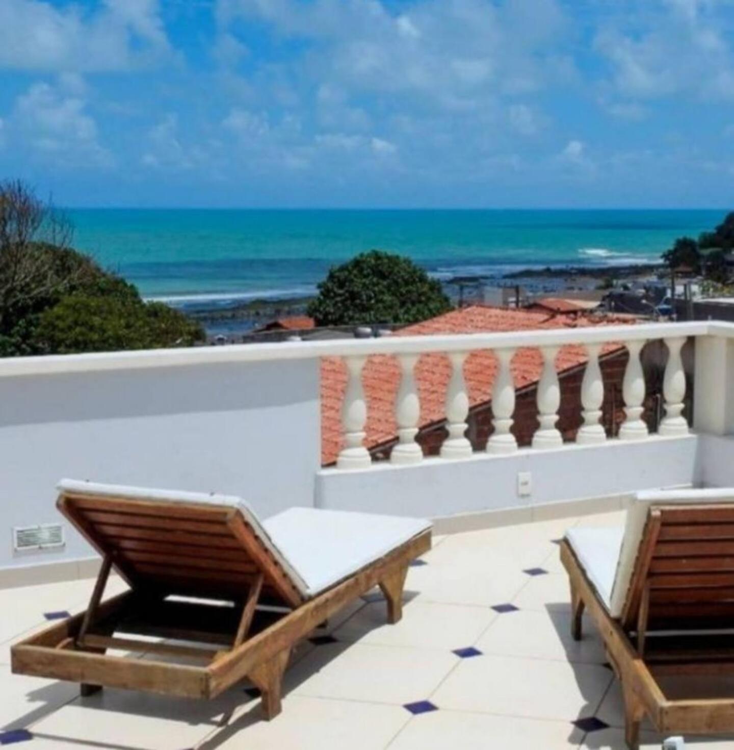 Villa Castelo Do Ceu, Casa No Centro De Pipa Vista Mar à Praia de Pipa Extérieur photo